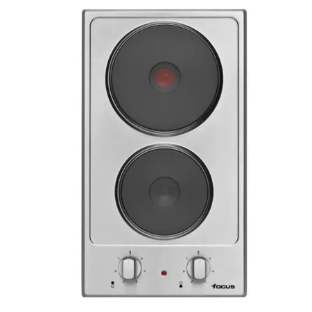 Plaque de Cuisson Resistance FOCUS 2 Feux | électrique F.812X - Inox