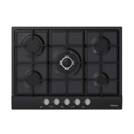 Plaque de Cuisson FOCUS 5 Feux | 70 cm - F478B - Noir 
