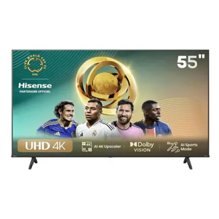 TV Hisense LED 55 Pouces Smart UHD 4K 50A6GN Noir