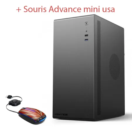 Pc de Bureau Gamer Graiet | RYZEN 5 -5500G 8Go/240G SSD - Noir