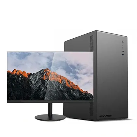 PC Gamer Spirit Of Gamer avec écran DAHUA 22 pouces et boîtier compact noir | Pc de Bureau