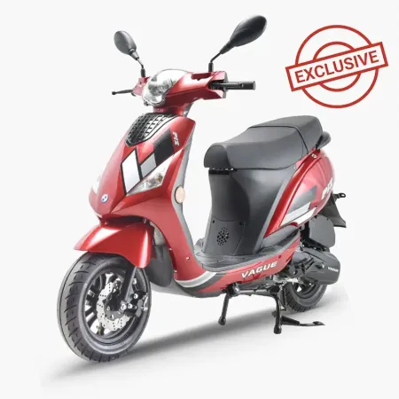 Scooter ZIMOTA Vague PIZ - 4 Temps - Rouge