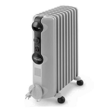0105239 - DELONGHI Radiateur Bain Huile TRRS0920 9 Éléments (2000 W) Blanc
