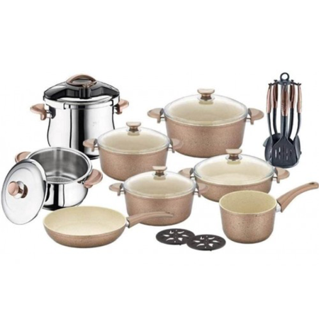 0501999 - OMS Set 3092 (22 Pcs) Granite