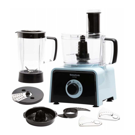 0704126 - TAURUS Robot Multifonction Ultima Food (600 W) Blanc