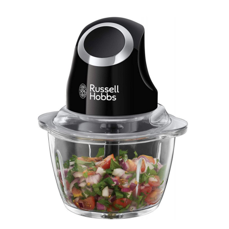 0704314 - RUSSEL-HOBBS-Mini-Hachoir-24662-56-(200-W)-Noir