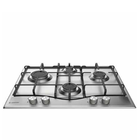Plaque de cuisson ARISTON 4 Feux à Gaz | 60cm  - PCN 642  -  Inox  