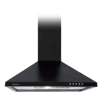 Hotte Aspirante Cheminée  FOCUS 60 cm | F.605B  - Noir