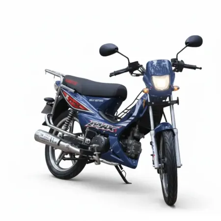 Motocycle GOLD MOTORS 124CC | Frein a Main - Bleu