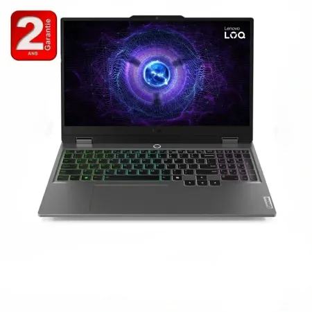 PC Portable Gamer LENOVO LOQ 15IAX9 | i5 - 16 Go - 512 SSD - 12è Gén - RTX 2050 - Gris 