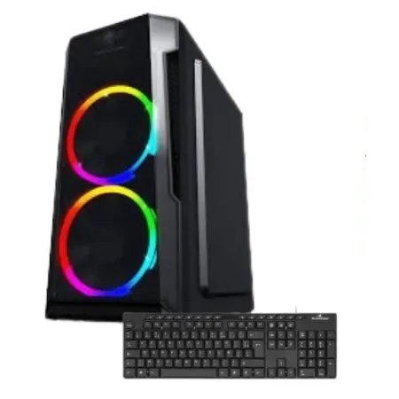 Pc de Bureau Gamer Graiet | Intel i5 10400 - 8 Go - SSD 256 Go - Noir 