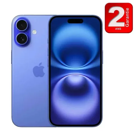 IPhone 16 | 8 GO - 128GO - 5G - Ultramarine - Apple