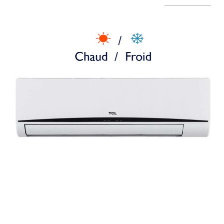 Climatiseur TCL 12000 | Chaud / Froid - TAC12CHSA KD  - Blanc