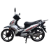 Motocycle SPARK 110 CC | Frein avant Disque - Noir & Blanc