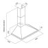Hotte Aspirante Cheminée  FOCUS  60 cm | Pyramidale  -  F604X  -  Inox