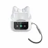 Kit Bluetooth EZRA BUDS TWS 26 Blanc Avec Afficheur