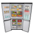 Réfrigérateur LG 458 Litres SIDE BY SIDE | Smart Inverter - GCQ22FTQEL - Door in Door - InstaView - Noir 