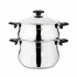 Couscoussière OMS Inox 18/10 Noir 5 L