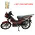 Moto FORZA 125 CC Gold Motocycle | 4 Temps - Double Embrayages - Noir