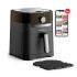 Airfryer MOULINEX Easy Fry & Grill 1400W | avec bac de cuisson de 4.2 litres -  EZ501810 - Noir 