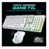 Pack Sans Fil SPIRIT CLS.MK600S.WT Clavier & Souris RGB Blanc