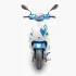Scooter ZIMOTA Vague PIZ 124CC | 4 Temps - Blanc/Bleu