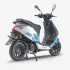 Scooter ZIMOTA Vague PIZ 124CC | 4 Temps - Blanc/Bleu