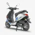 Scooter ZIMOTA Vague PIZ 124CC | 4 Temps - Blanc/Bleu