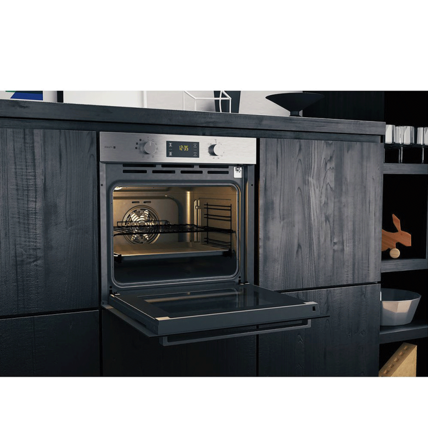 Four  Électrique Encastrable ARISTON 71 Litres | 2900 Watts - FA3 841 H.IX A - Noir & Inox 