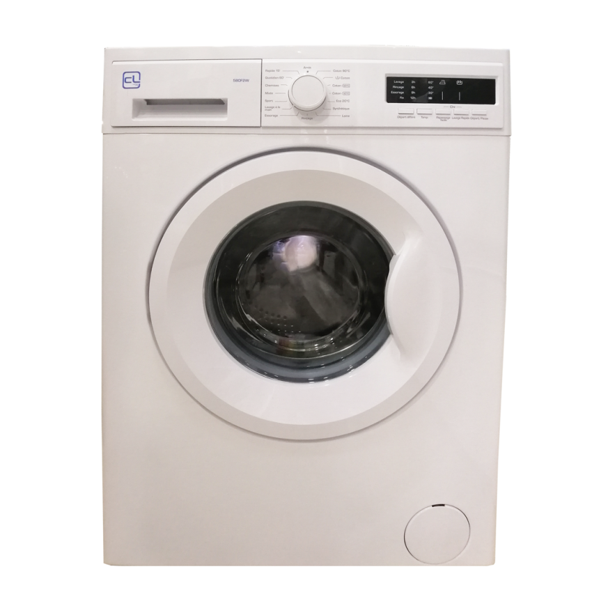 Machine à laver CL 5 kg | 800 Tours - CL580F2W - Blanc 