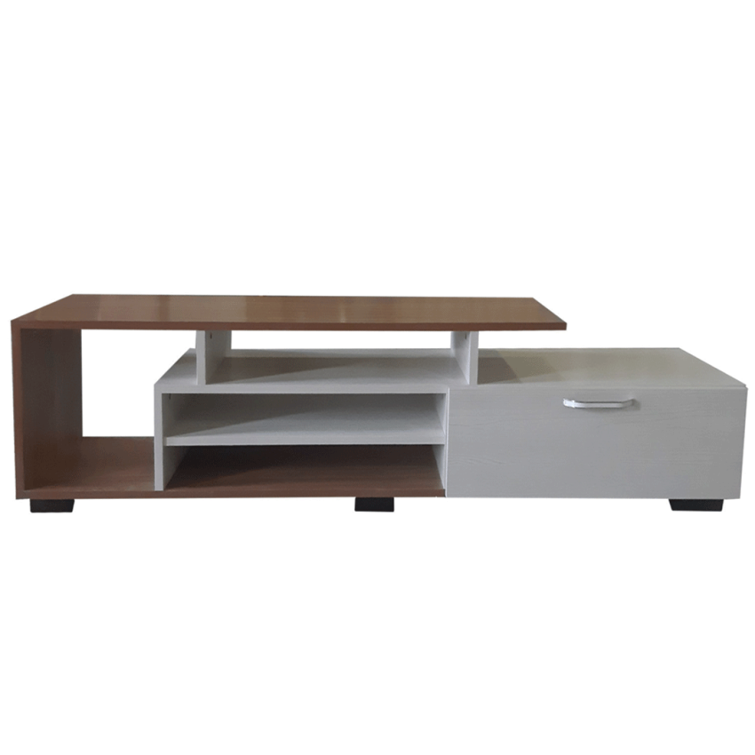 Table TV Ghassen Blanc  Noyer | DREAMS