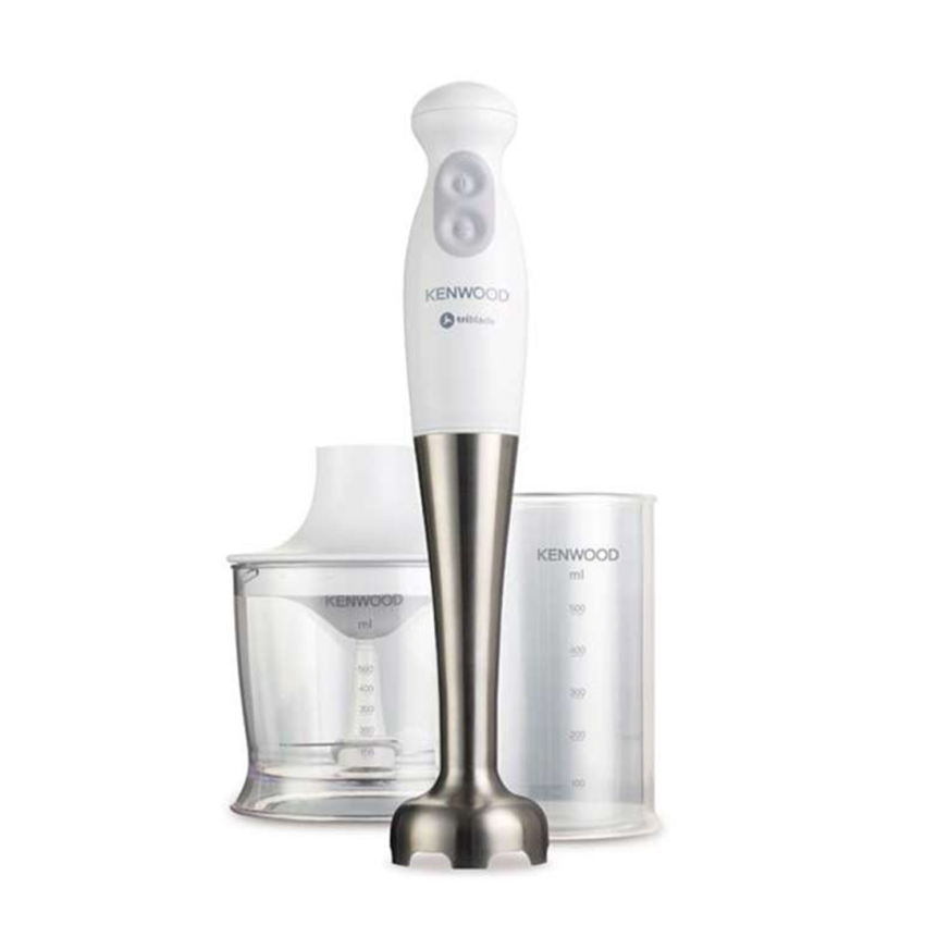 Mixeur Plongeant KENWOOD 2 En1 | Moteur 450 W - lames en acier inoxydable - Blanc 
