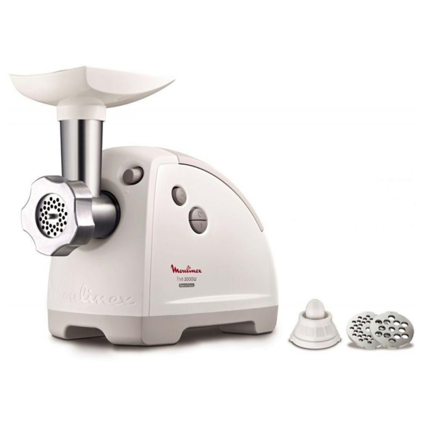Hachoir à Viande MOULINEX ME620132 HV8 | 2000 W - Blanc