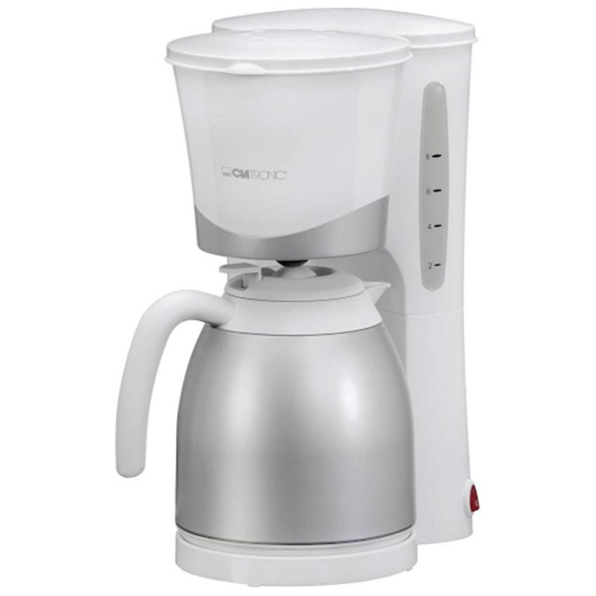 Cafetière ISOTHERME CLATRONIC 870 W | 1 Litres - KA3327 - Blanc