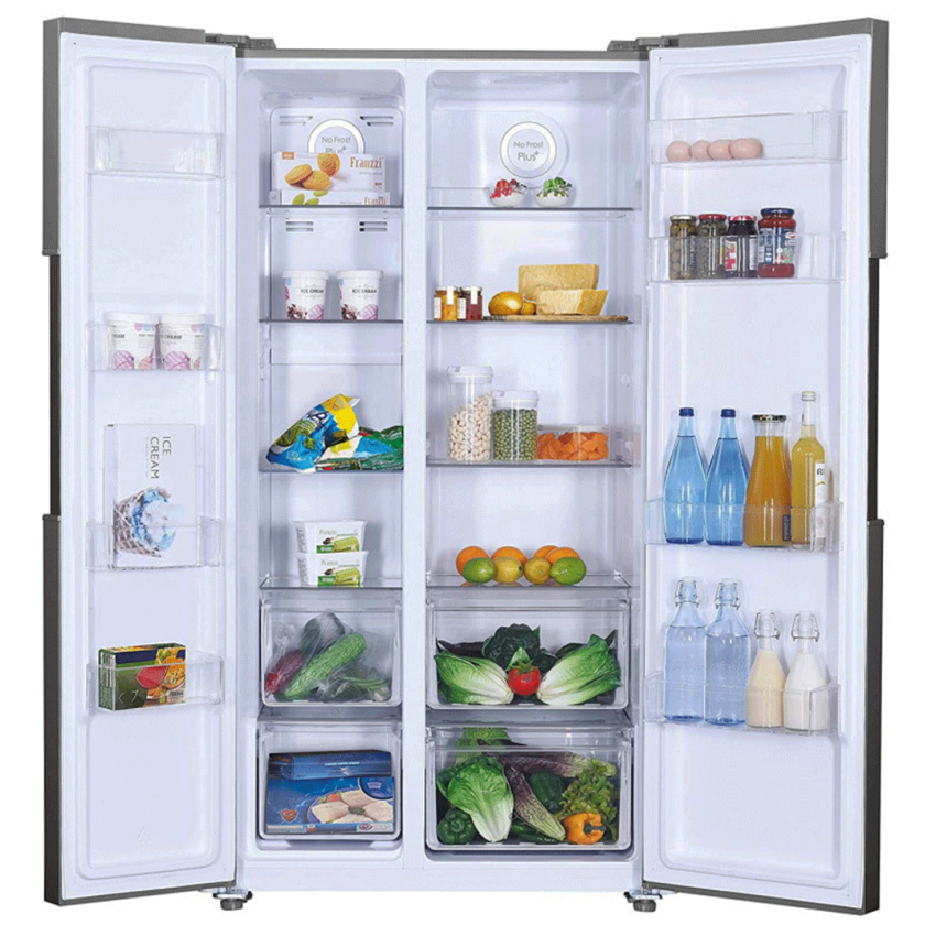 Réfrigérateur Candy SIDE BY SIDE | 521 Litres - No Frost - CHSVN174X - Inox 