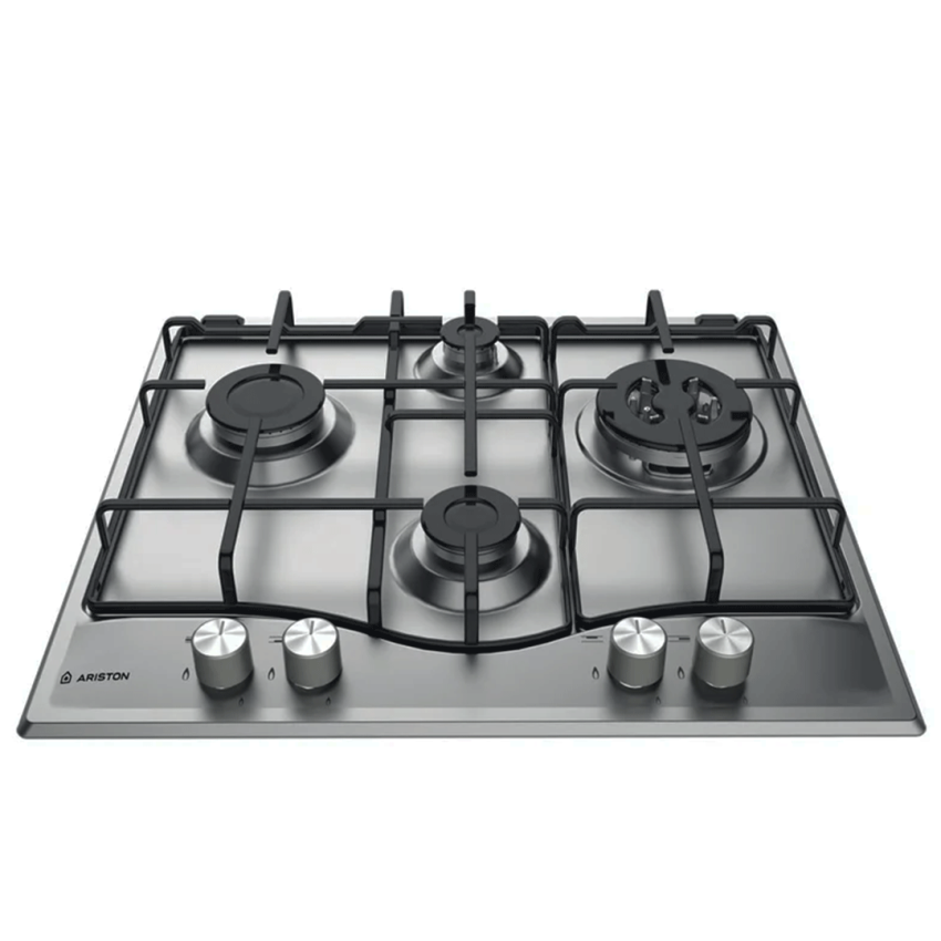 Plaque de cuisson encastrable ARISTON 4 Feux | 60cm - PCN 641 - Gaz - PCN 641 T/IX/A HOB AI - Inox