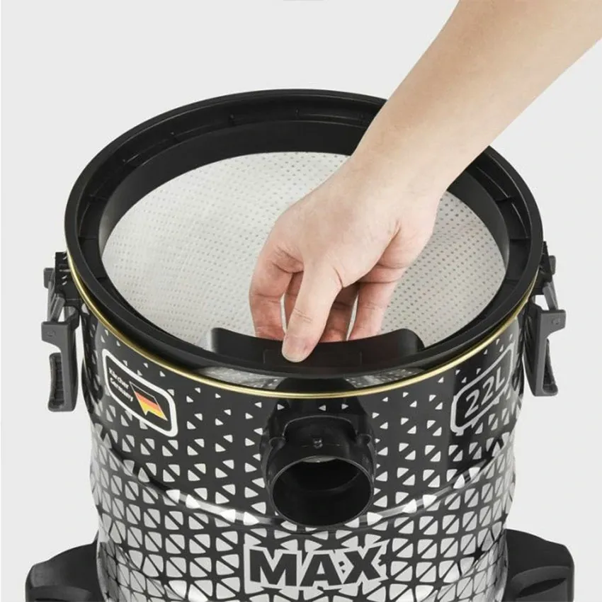 Aspirateur Haute Pression Karcher DVAC | 2200wtt - Cuve 22L - Noir 