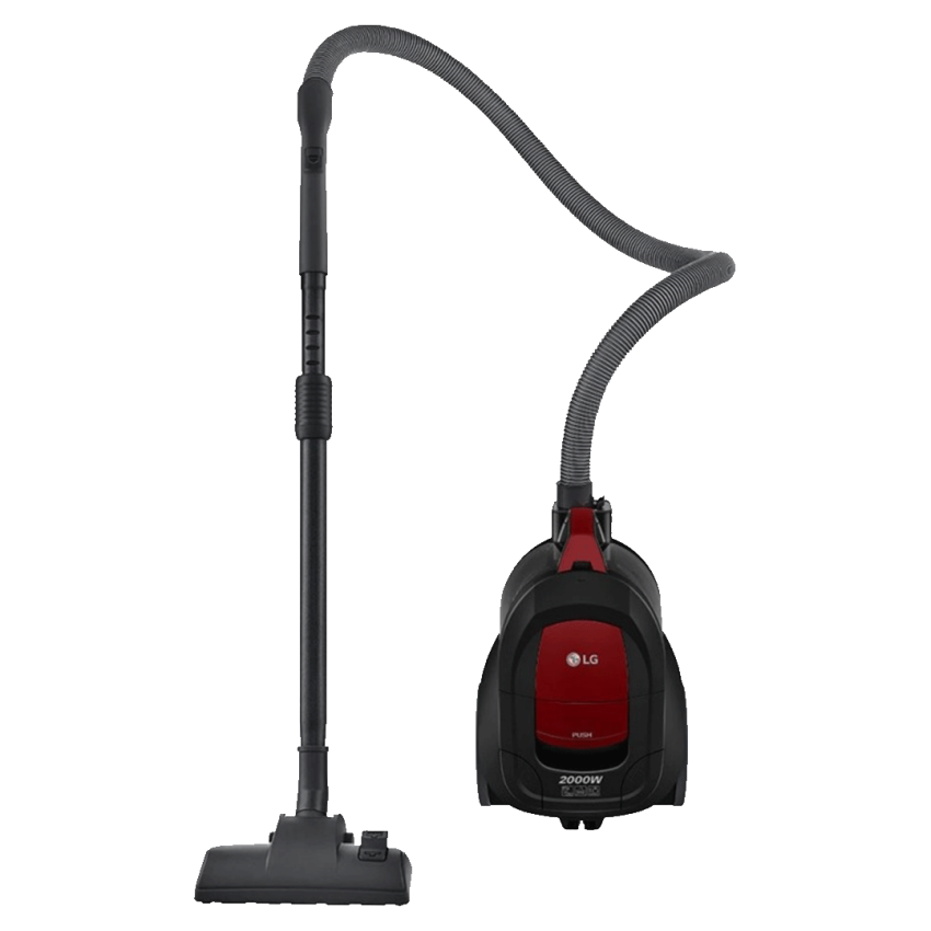 Aspirateur LG 2000W | Aspiration cyclonique - Réservoir 1.3 Litre - Rouge & Noir 