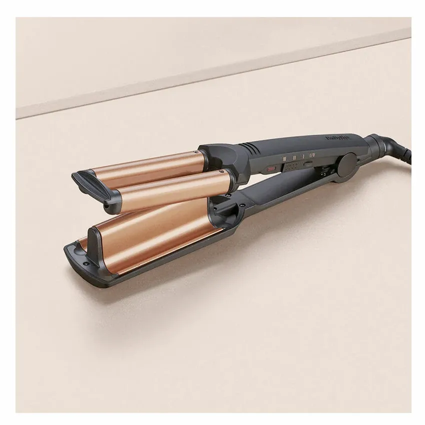 Boucleur BABYLISS Céramique Deep Waves W2447E Noir & Gold