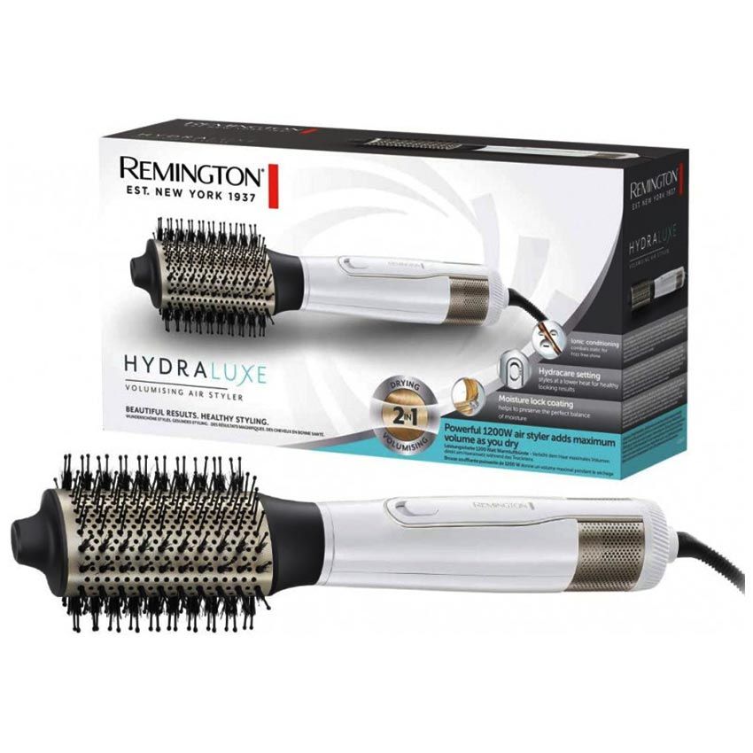 Brosse Soufflante REMINGTON 1200W | AS8901 - Hydraluxe - Blanc 
