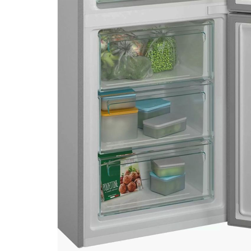 Réfrigérateur Combiné Candy 342 Litre | NoFrost / Sans givre - CCE3T618FSD - Silver