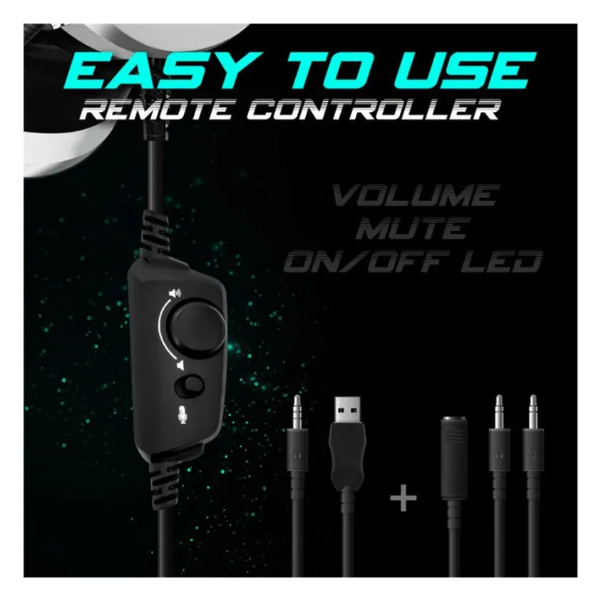 Micro-Casque Gaming | Spirit of Gamer - PRO H8 -  LED  -  RGB