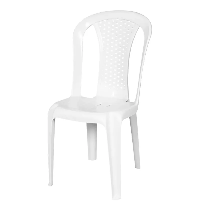 Chaise Plastique BISTROT MACHMOUM Blanc | SOTUFAB