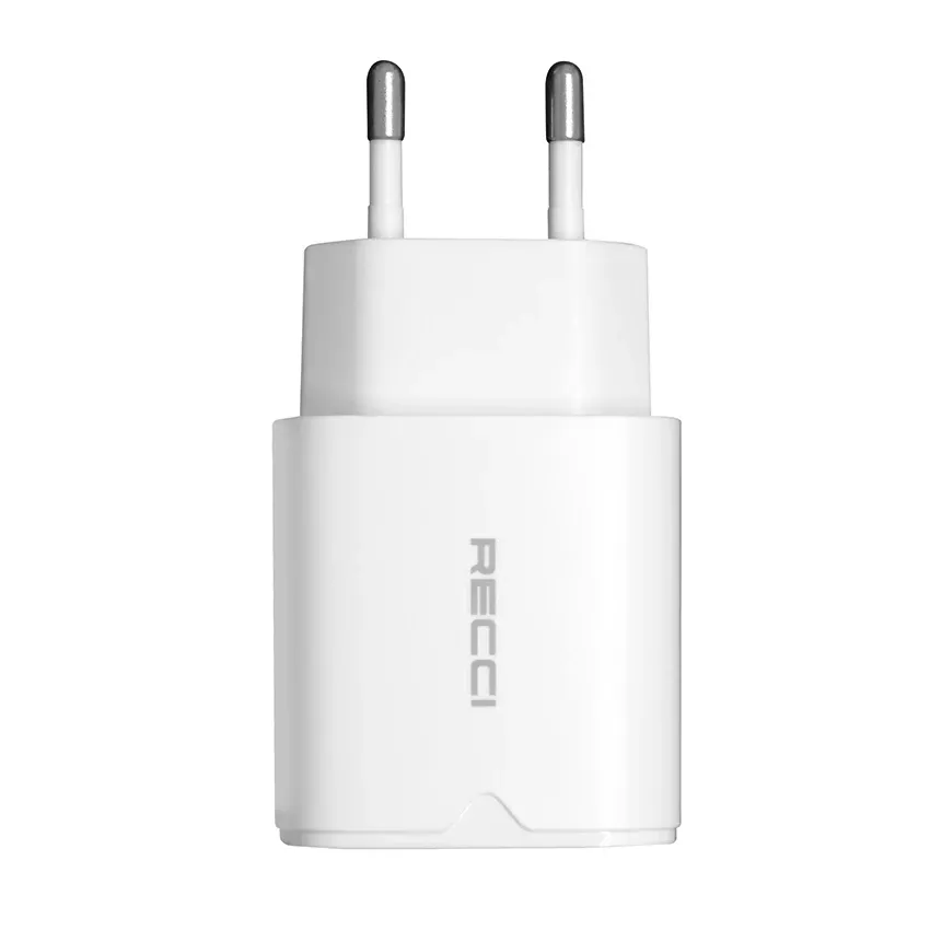 Chargeur Secteur Rapide RECCI | RC66EL - Blanc 