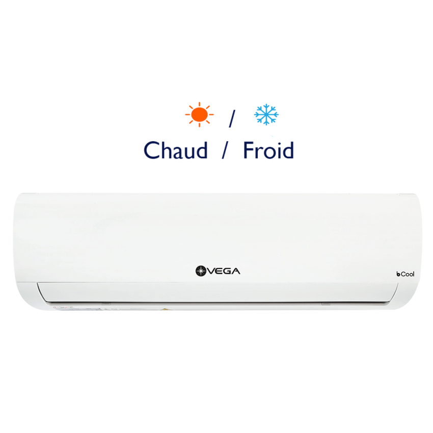 Climatiseur VEGA 12000 | Chaud / Froid - HCBW 3T1T1 - Blanc 