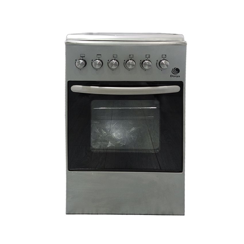 Cuisinière à gaz 4 FEUX DUNYA | G571D - 50cm -  Gris 