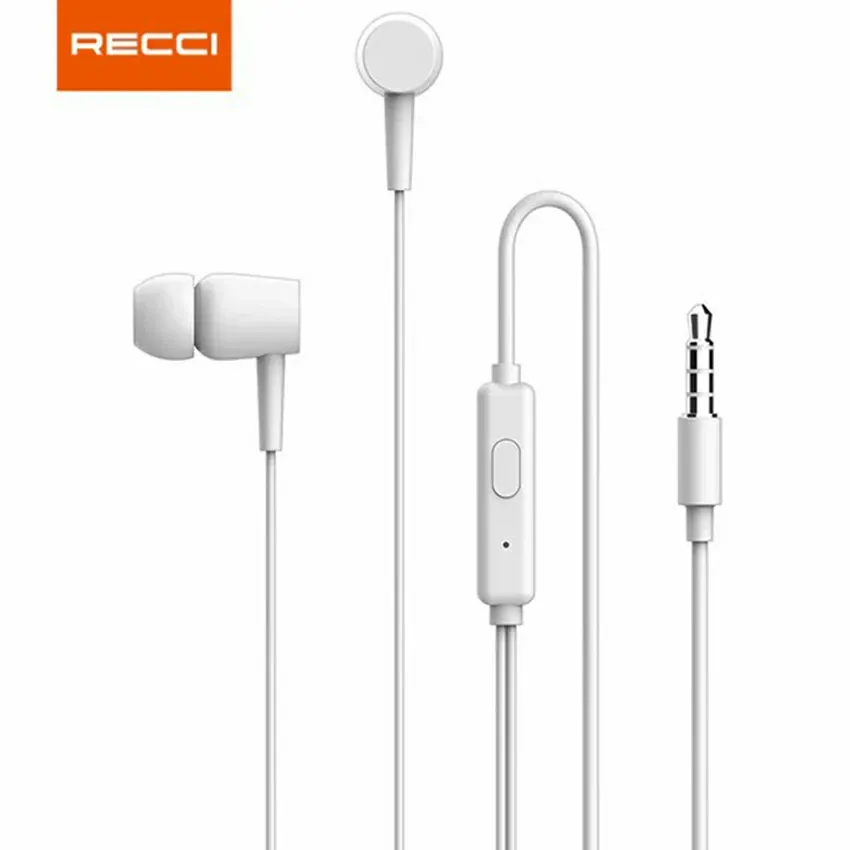 Ecouteur Filaire RECCI | REP.L06 - Blanc  