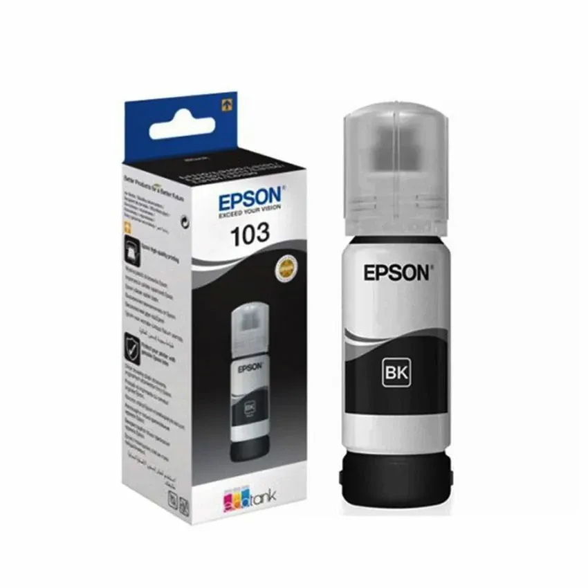 Bouteille D'encre EPSON 65 ml | 103 L3110 - Couleur : Noir 