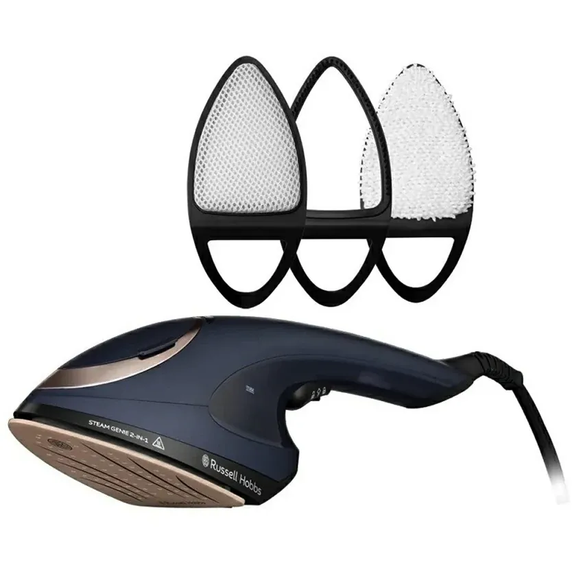 Fer à repasser et défroisseur RUSSEL HOBBS 2EN1 | Débit vapeur 20 g-min - 1700W - Bleu 