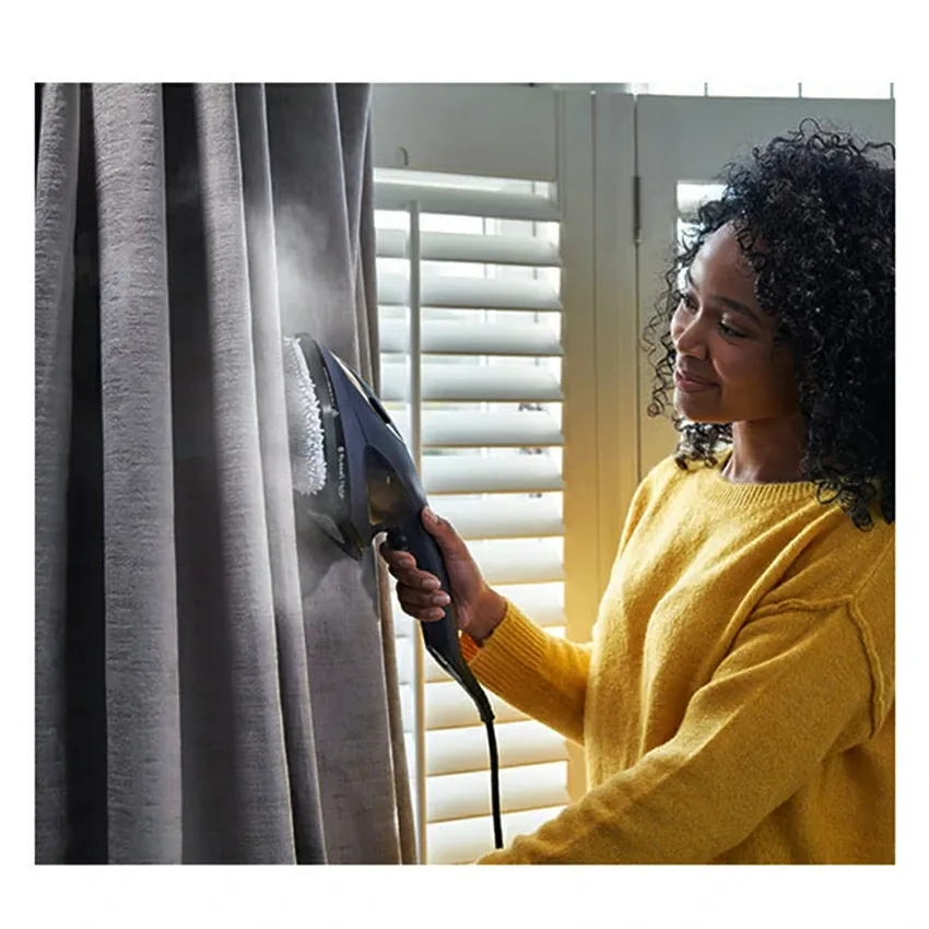 Fer à repasser et défroisseur RUSSEL HOBBS 2EN1 | Débit vapeur 20 g-min - 1700W - Bleu 